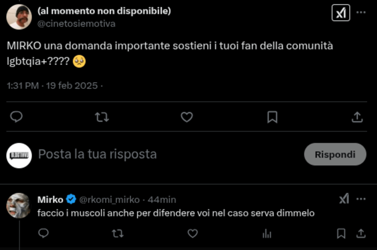 Rkomi su X