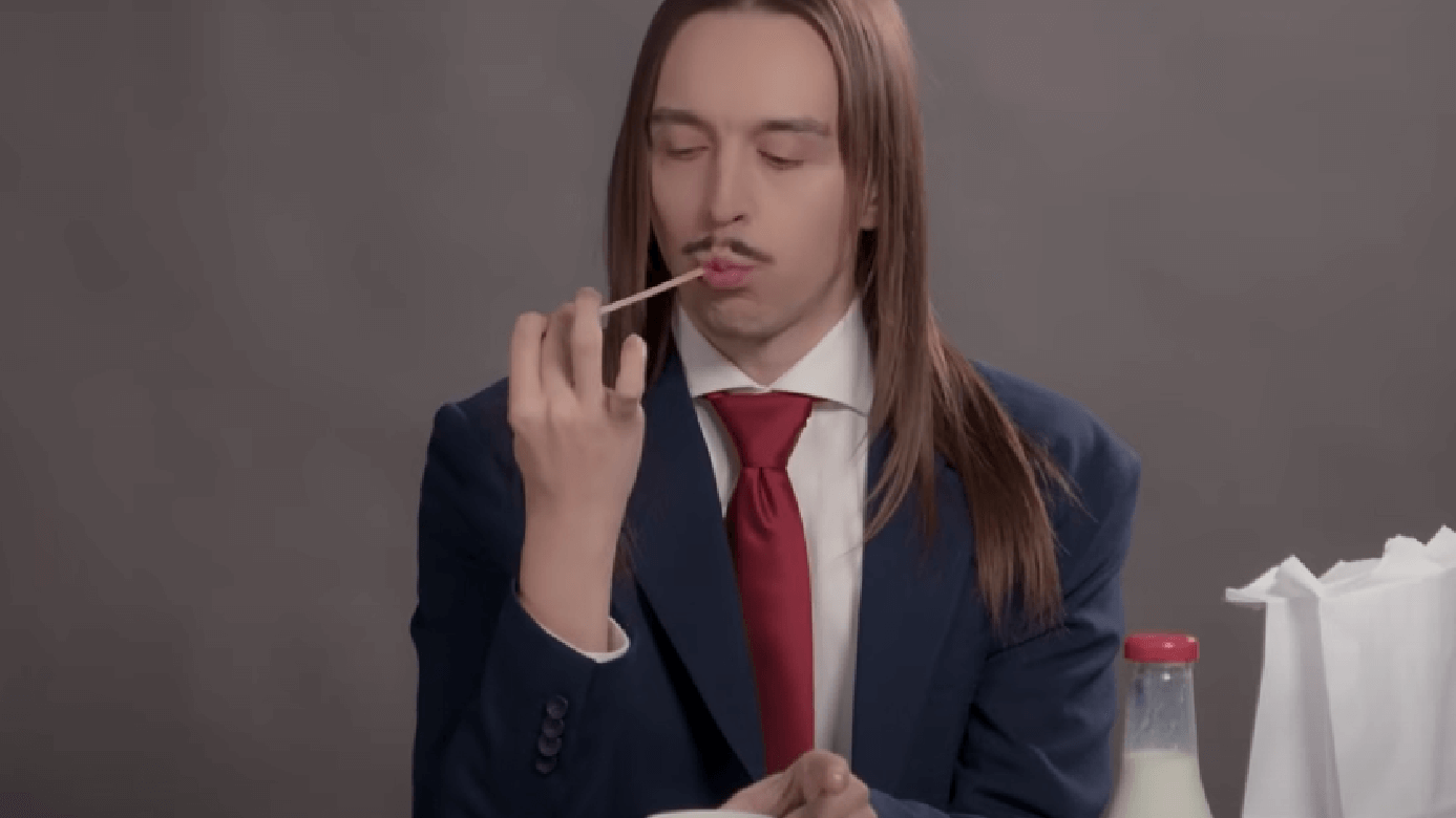 Tommy Cash nel video di "Espresso macchiato"
