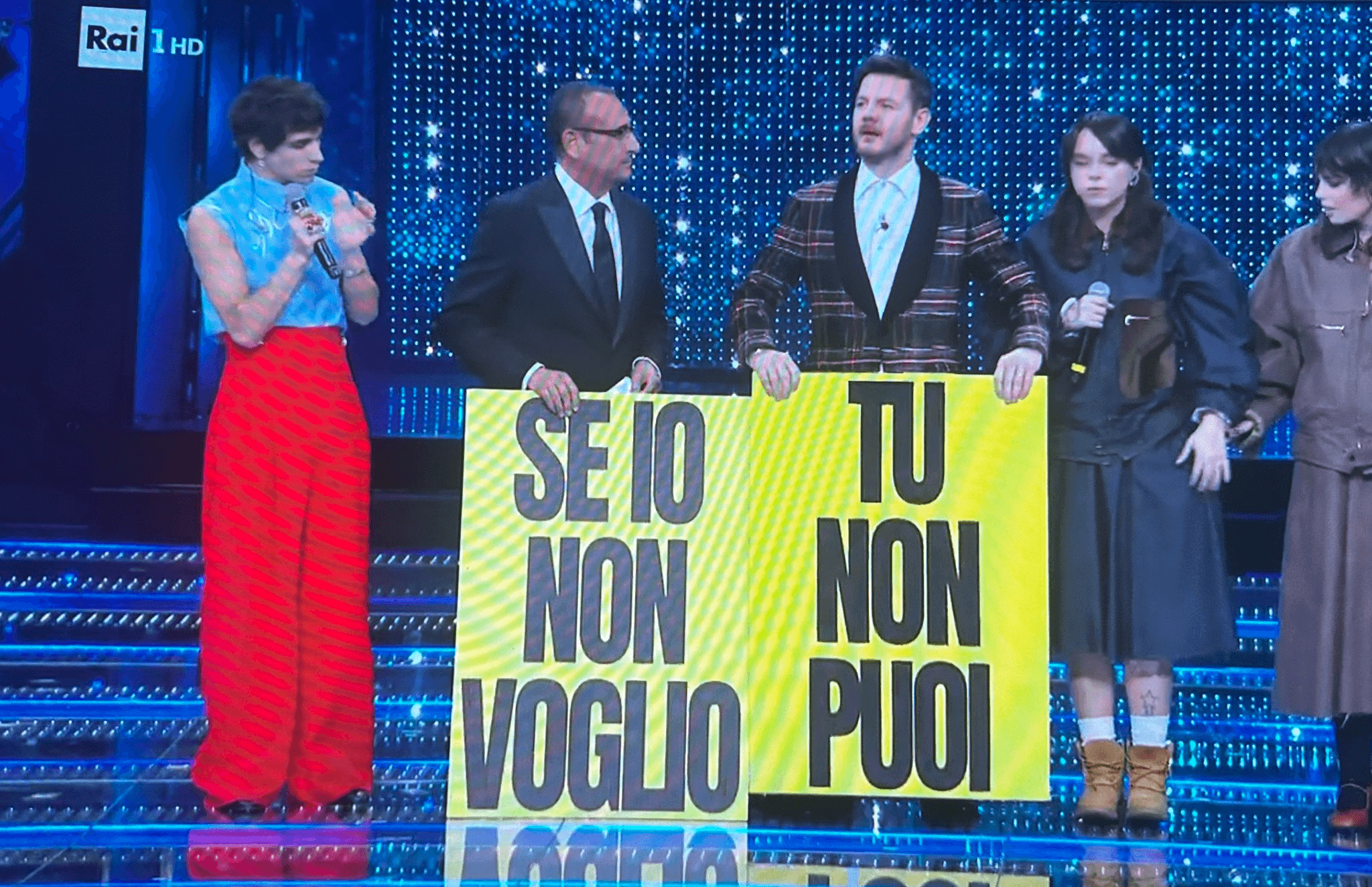 Il potente messaggio di Vale LP e Lil Jolie sul palco di Sanremo 2025