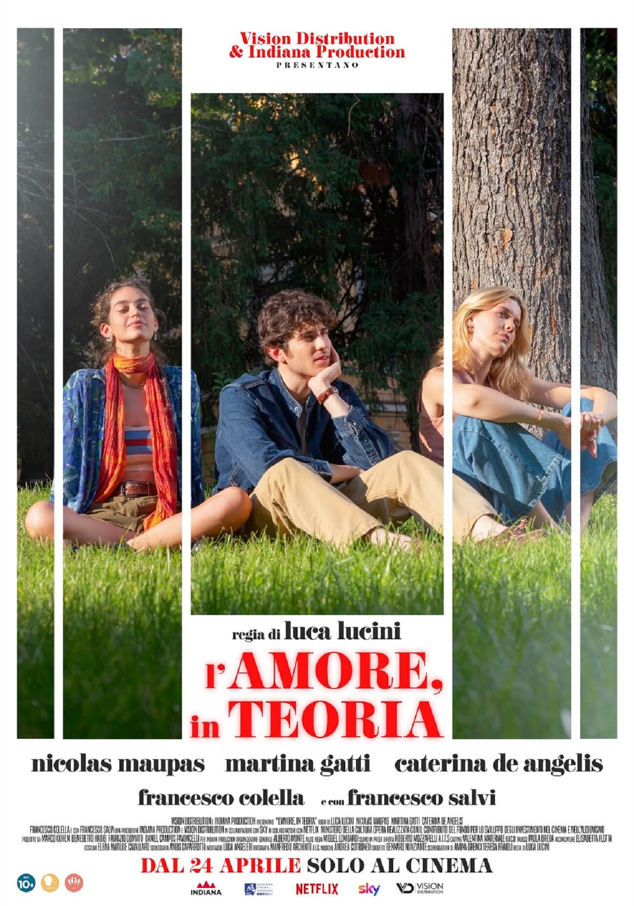 Poster film "L'amore, in teoria"
