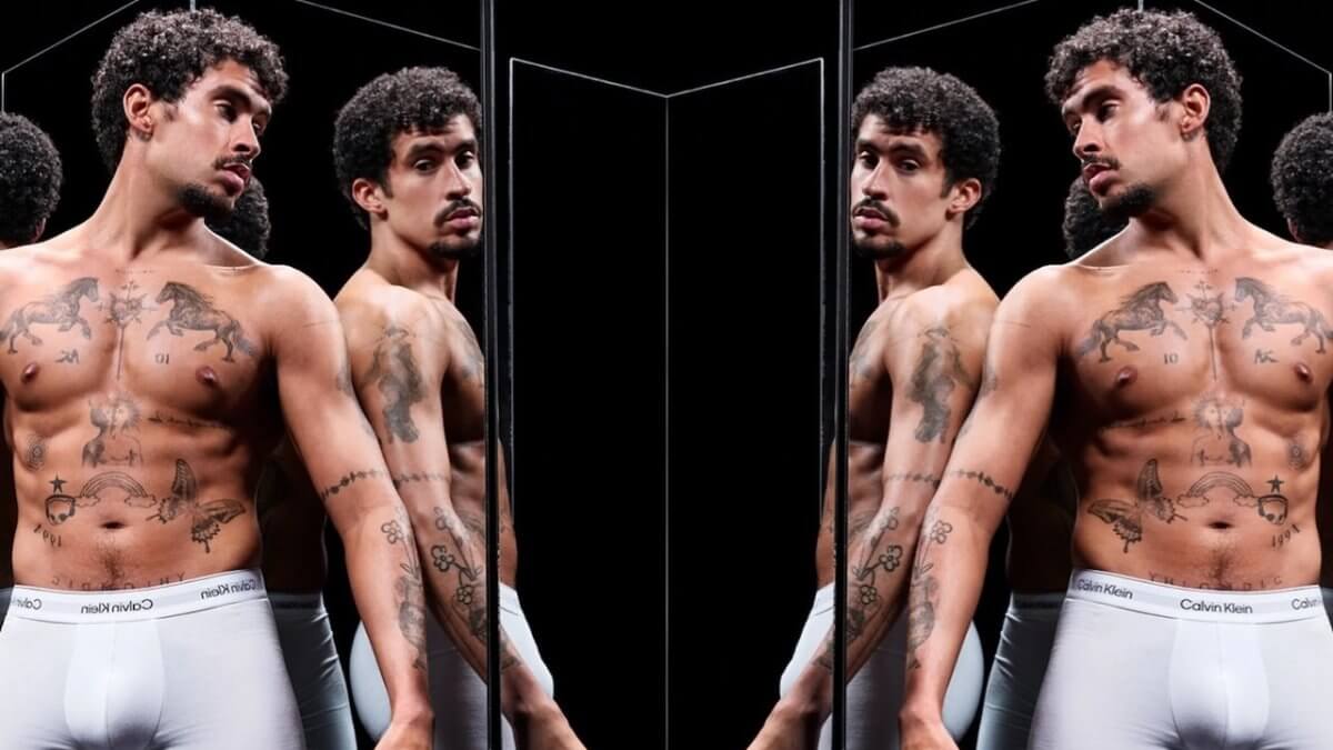 Bad Bunny in mutande per Calvin Klein fa impazzire tuttə (VIDEO)
