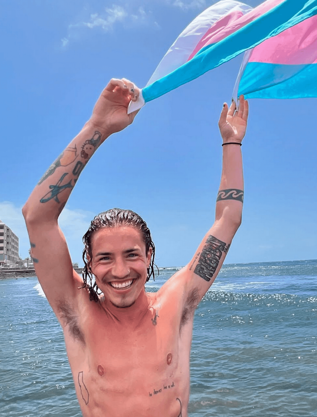 Cal Calamia, il maratoneta trans non-binario che sta scrivendo la storia - Cal Calamia 1 - Gay.it