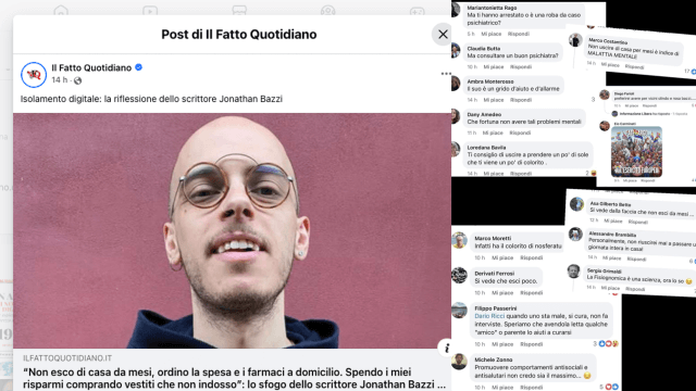Jonathan Bazzi Solitudine Il Fatto Quotidiano