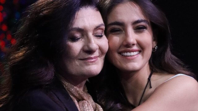 Zeudi Di Palma e sua madre