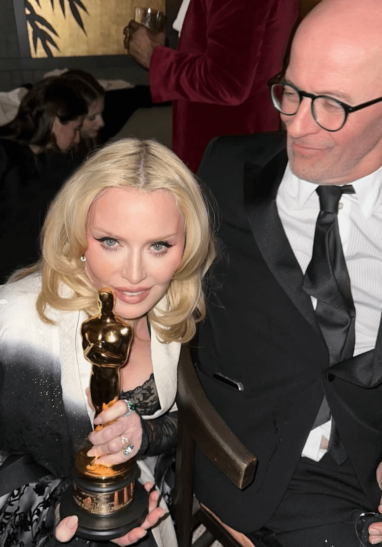 Karla Sofia Gascon abbraccia Madonna: "Grazie per le tue parole d'amore e forza, ti amo" - Madonna e Jacques Audiard - Gay.it