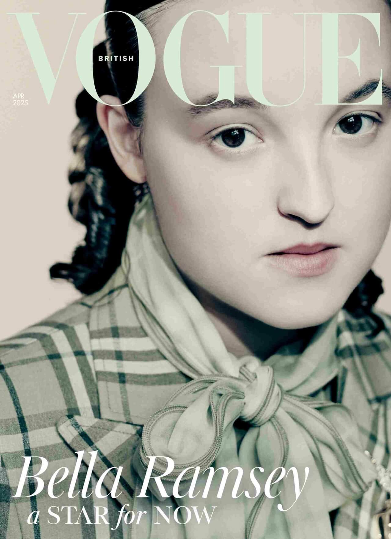 Bella Ramsey si sente "intrappolata" da etichette di genere e sessualità - ONLINE BRITISH VOGUE APRIL ISSUE BELLA RAMSEY COVER scaled 1 - Gay.it
