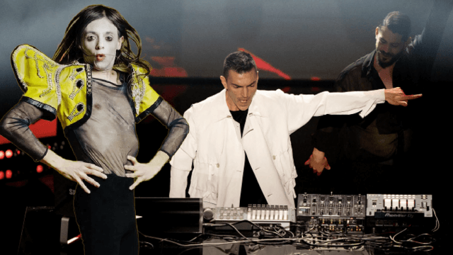 Gabry Ponte e Lucio Corsi all'Eurovision 2025
