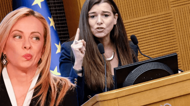 Gilda Sportiello e Giorgia Meloni