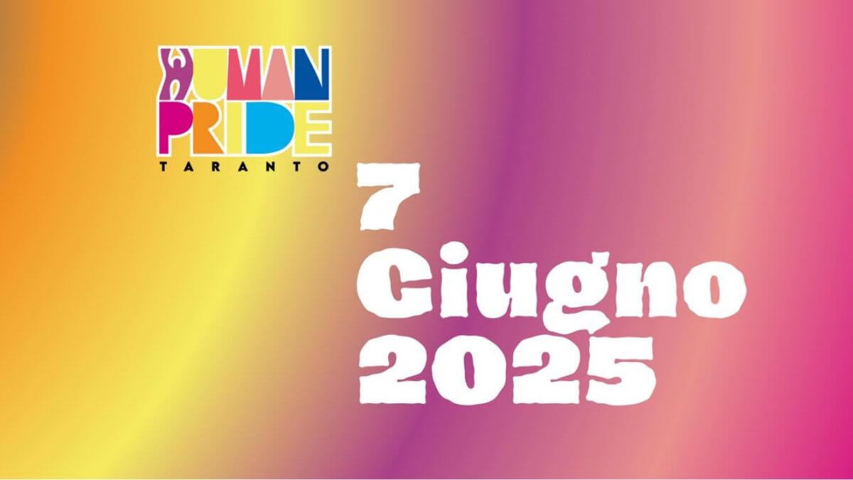 Human Pride Taranto 2025: sabato 7 giugno