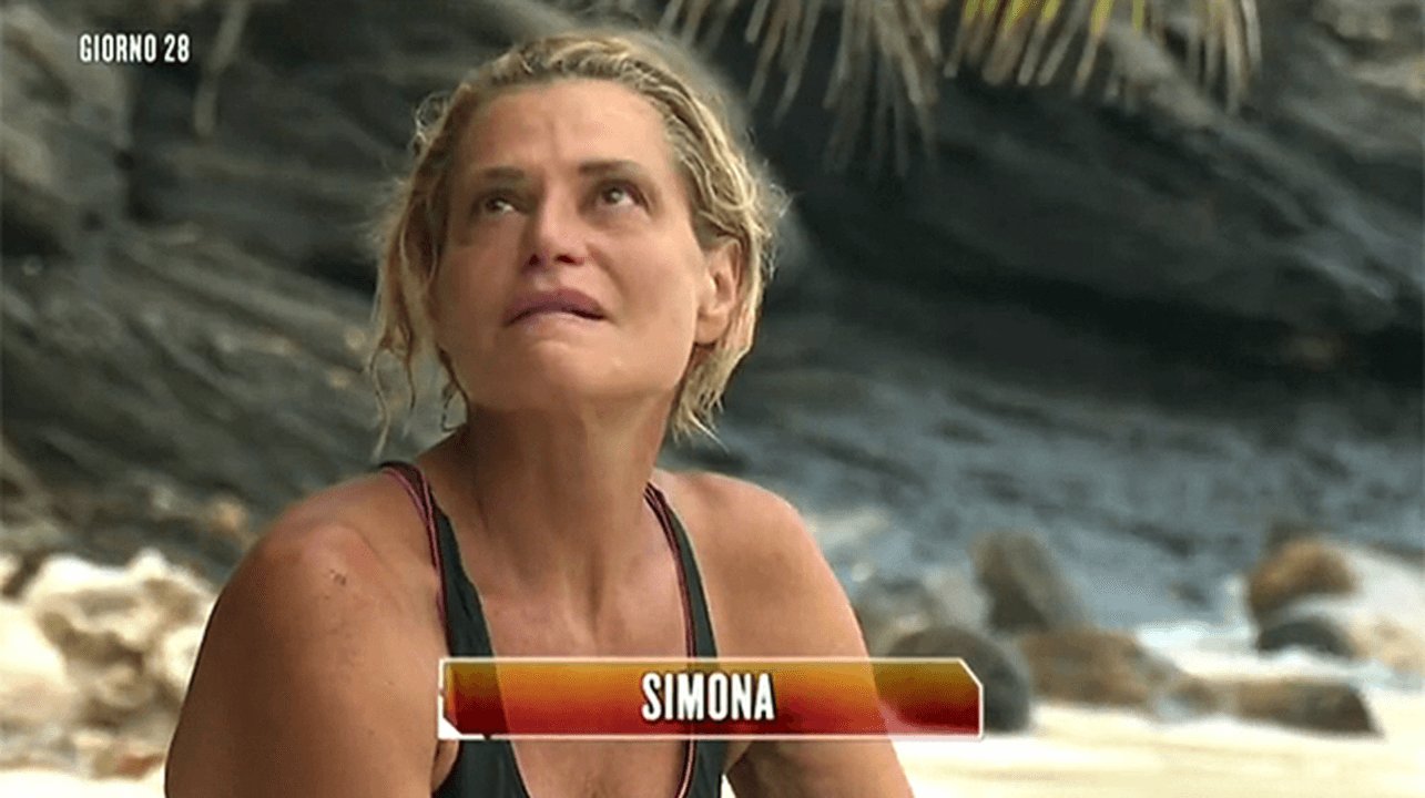 Simona Ventura all'Isola dei Famosi