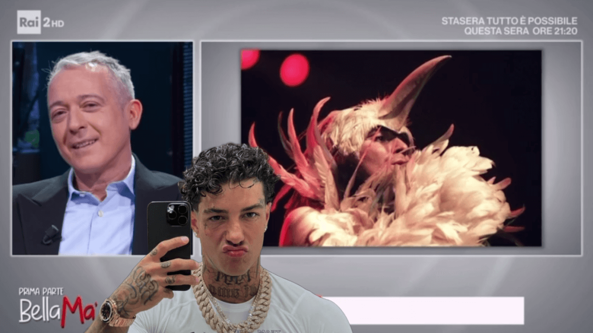 Renato Zero parla di “maschi repressi che rifiutano la loro femminilità”, e intanto Tony Effe lo “ghosta” due volte (VIDEO)