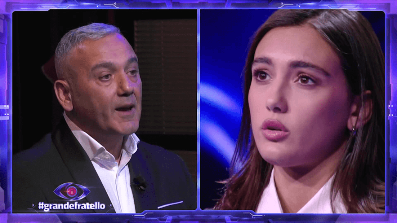 Zeudi Di Palma incontra il padre al GF