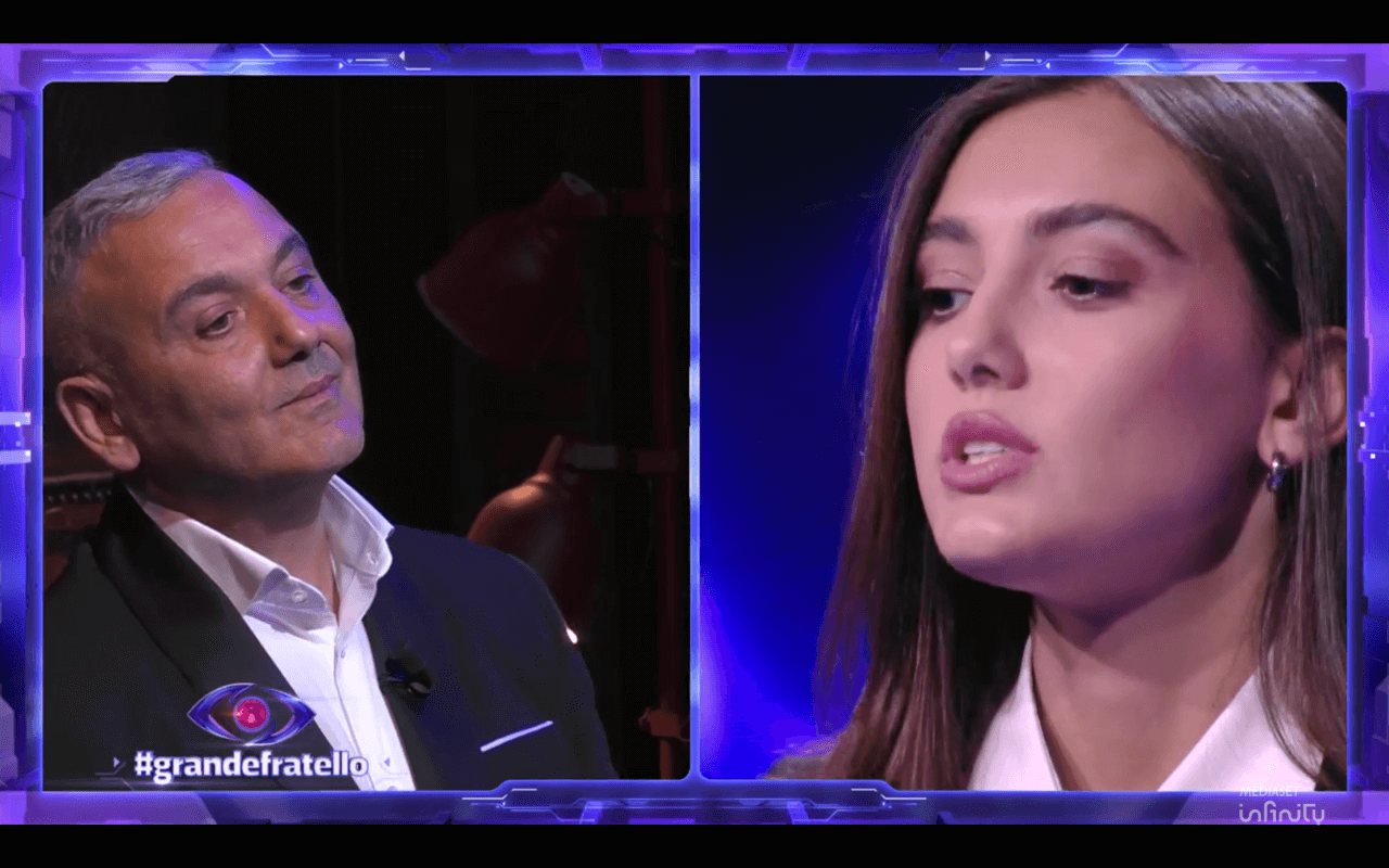 Zeudi e il padre al GF