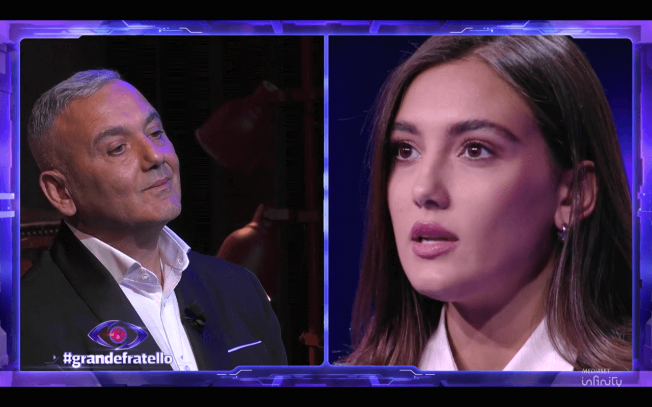 Zeudi Di Palma rifiuta l’abbraccio del padre al GF: “Io non so chi sei” (VIDEO)