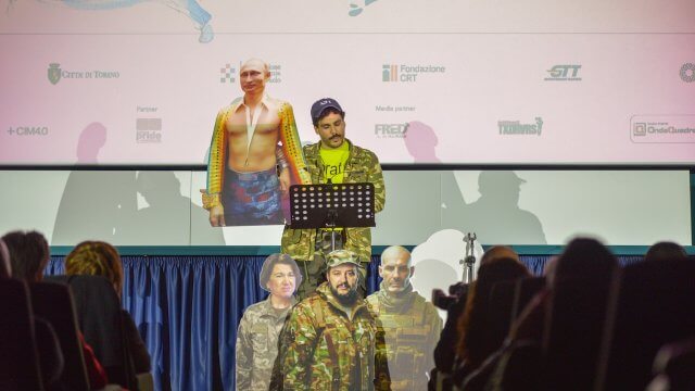 Alessio Marzilli: "Con l'ironia puoi veicolare un messaggio, creare dibattito, visibilità. Pride compreso" - Alessio Marzilli al Lovers Film Festival 2025 - Gay.it