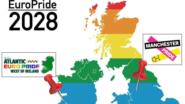 EuroPride 2028, Manchester sfida un pezzo d'Irlanda - EuroPride 2028 cover - Gay.it