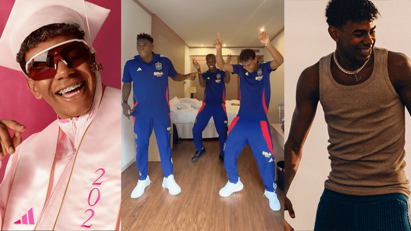 Certi maschi dovrebbero arrendersi ai nuovi maschi, anche nel calcio. Queste foto di balletti, rasi rosa e fashion-moments sono dall'Instagram di Lamine Yamal: e tanti auguri!