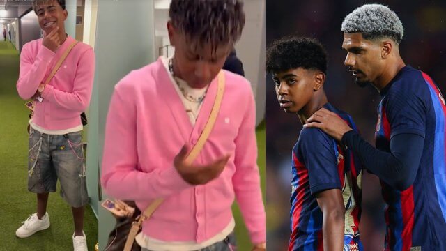 Lamine Yamal Gay.it Ronald Araujo