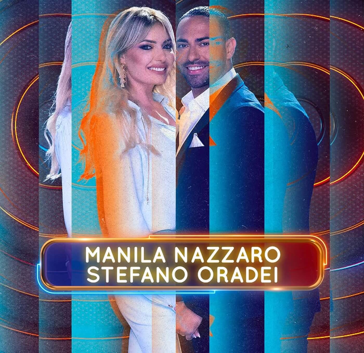 Manila Nazzaro e Stefano Oradei concorrenti di "The Couple - Una vittoria per due"