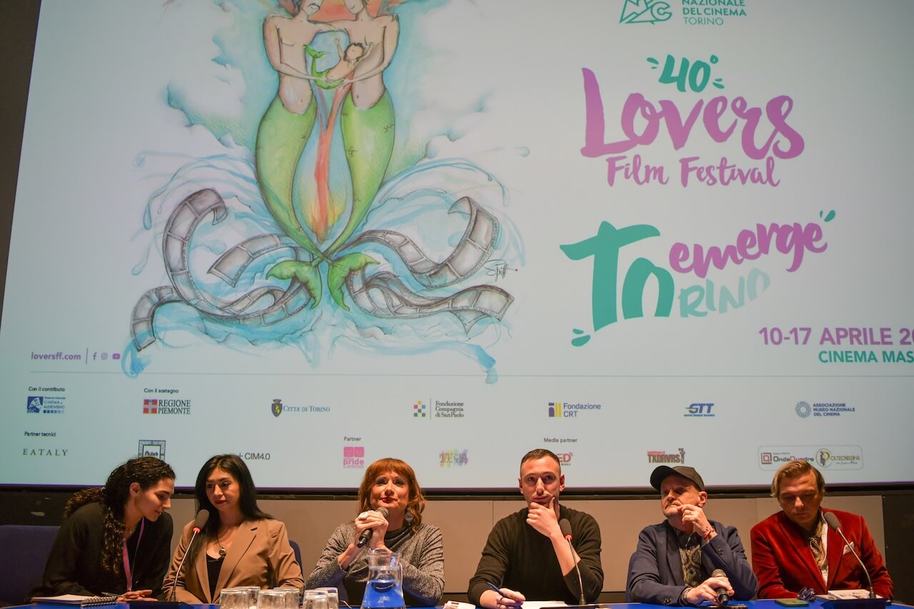 Marco Simon Puccioni, Giampietro Preziosa e la gestante Cynthia Kruk tra GPA e omogenitorialità - INTERVISTA - Marco Simon Puccioni Giampietro Preziosa Vladimir Luxuria e la gestante Cynthia Kruk - Gay.it