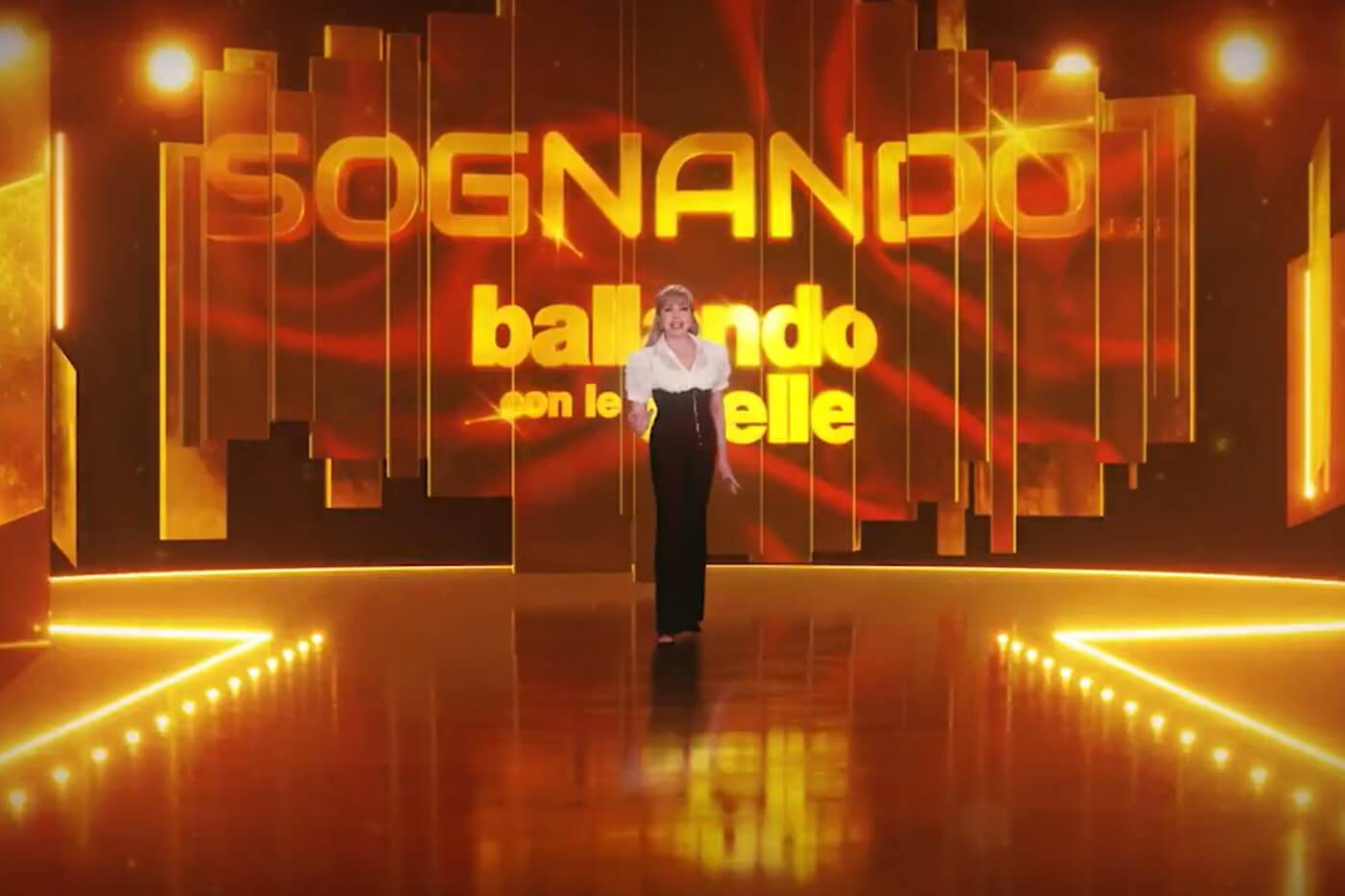 Milly Carlucci presenta Sognando Ballando con le stelle