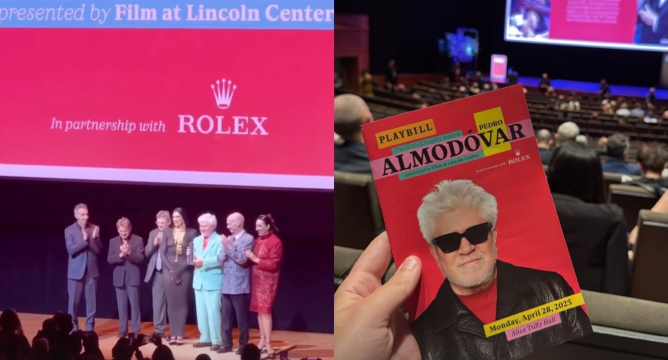 Pedro Almodóvar vs. Trump: "Pazzo autoritario e narcisista, passerai alla storia come una catastrofe" - Pedro Almodovar al Lincon Center - Gay.it