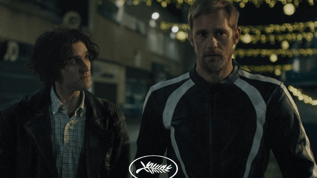 Pillion con Alexander Skarsgård e Harry Melling, il dominante e il sottomesso nella prima immagine del film - Pillion Alexander Skarsgard e Harry Melling - Gay.it