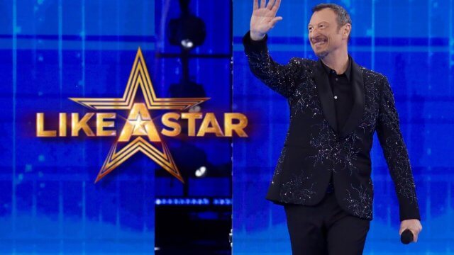 Amadeus conduce "Like a Star" sul Nove