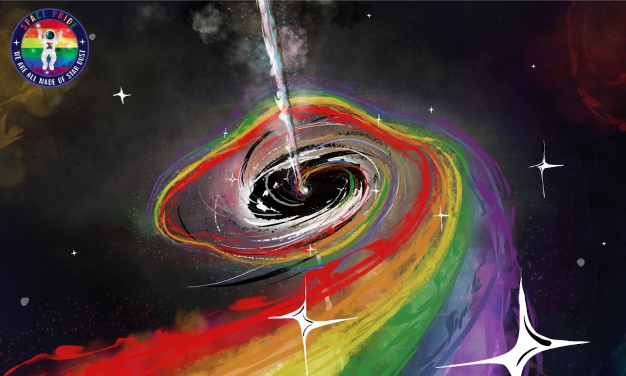 L'arte queer sulla Luna, come simbolo "dell'unità e delle opportunità sconfinate della comunità LGBTQ" - Queer art the Moon - Gay.it