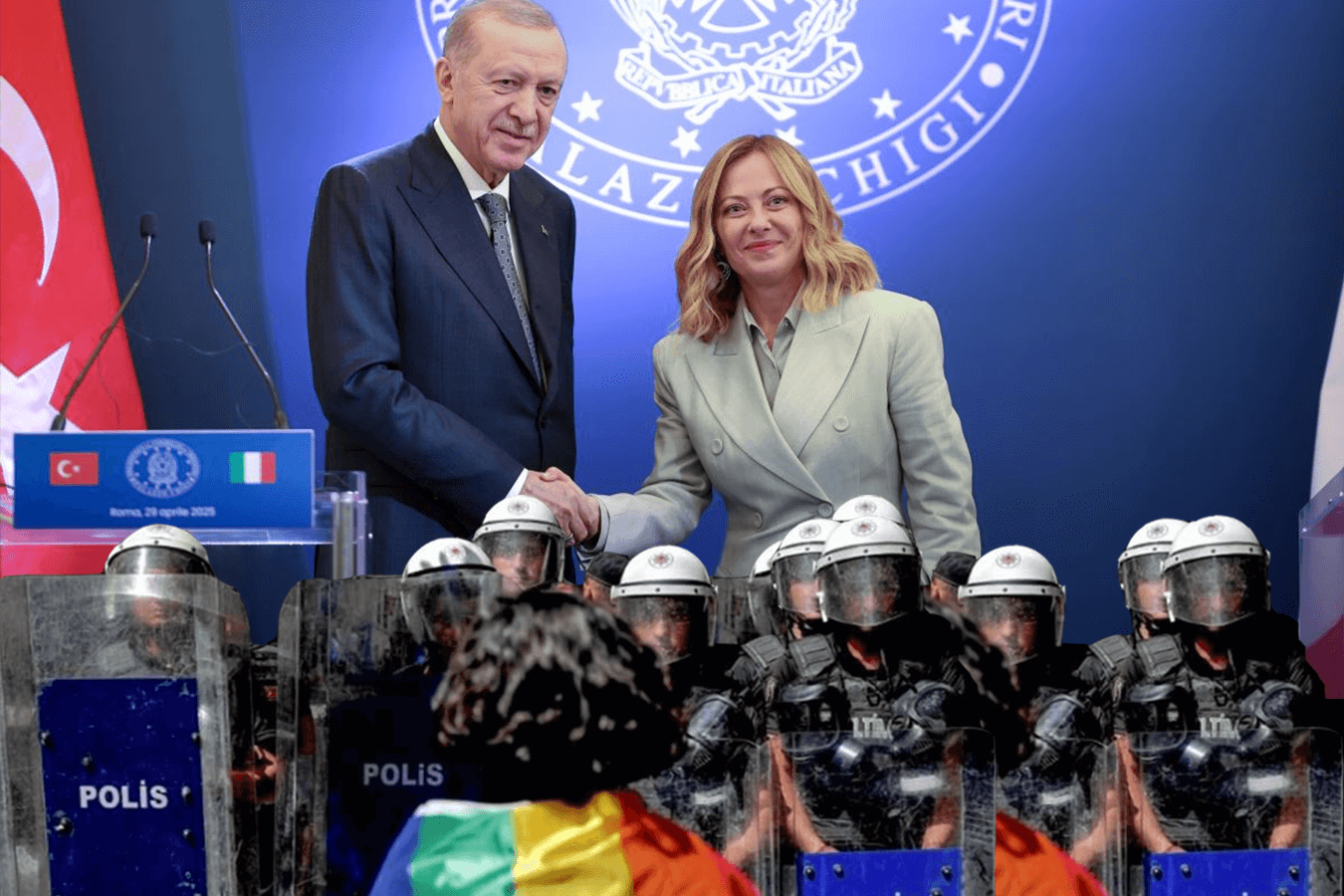 Turchia legge anti LGBTI Erdogan Meloni