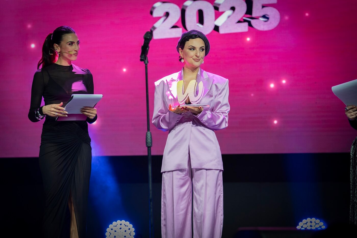 Webboh Awards Arisa con Giulia Salemi