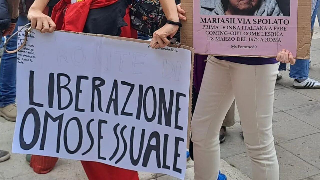 La prima Dyke March italiana a Roma, 26 aprile 2025