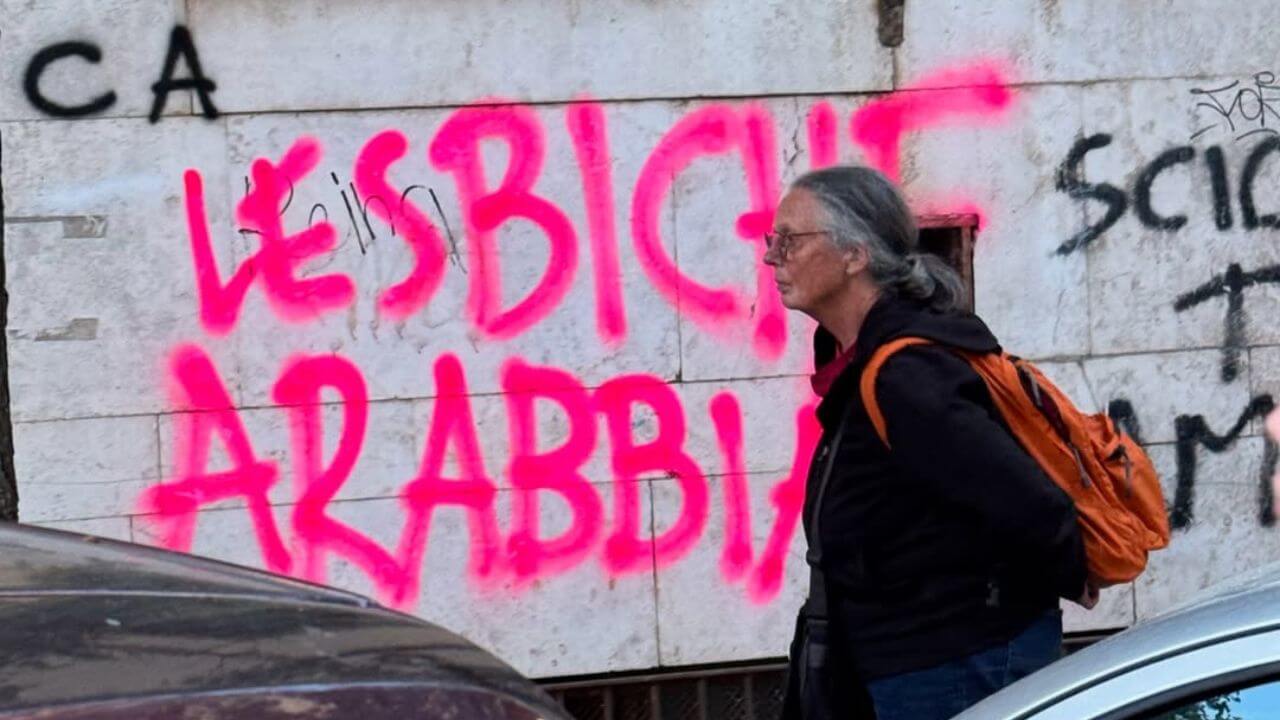 La prima Dyke March italiana a Roma, 26 aprile 2025