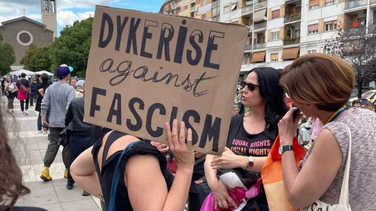 La prima Dyke March italiana a Roma, 26 aprile 2025