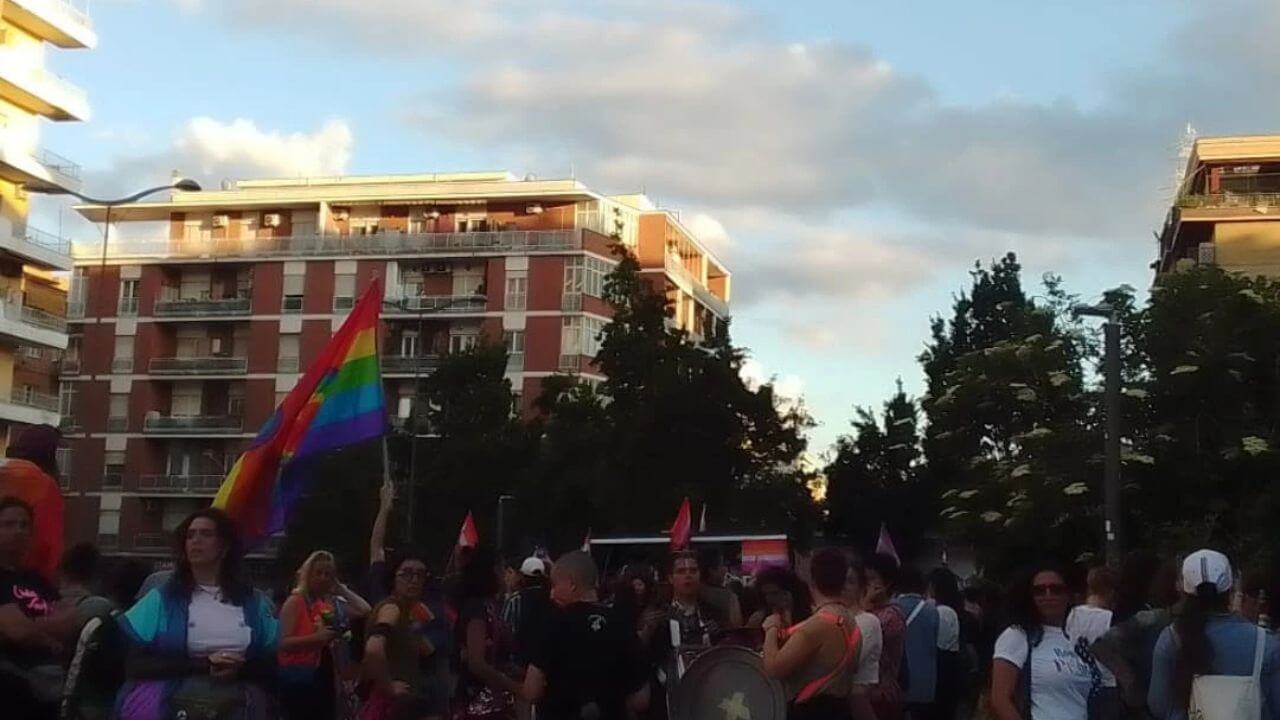 La prima Dyke March italiana a Roma, 26 aprile 2025