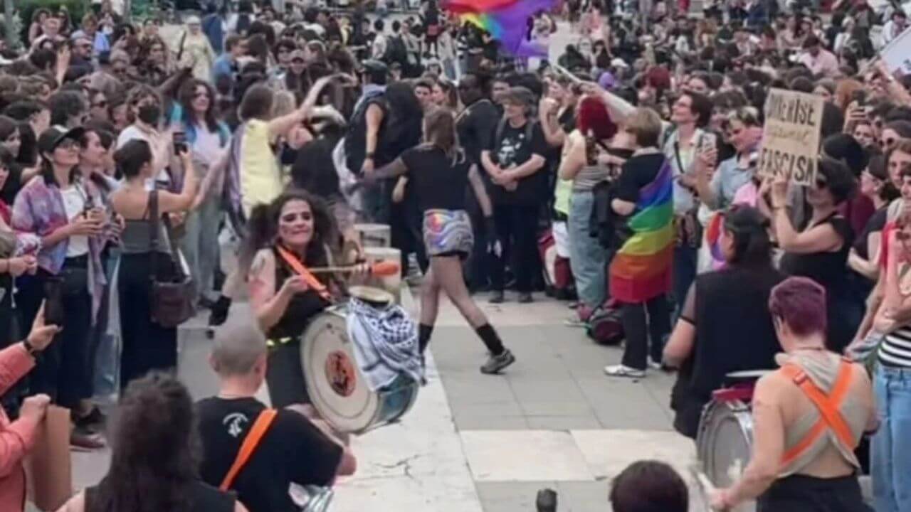 La prima Dyke March italiana a Roma, 26 aprile 2025
