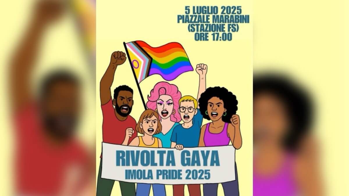 Rivolta Gaya 2025 – Imola Pride, sabato 5 luglio torna l’ottava edizione
