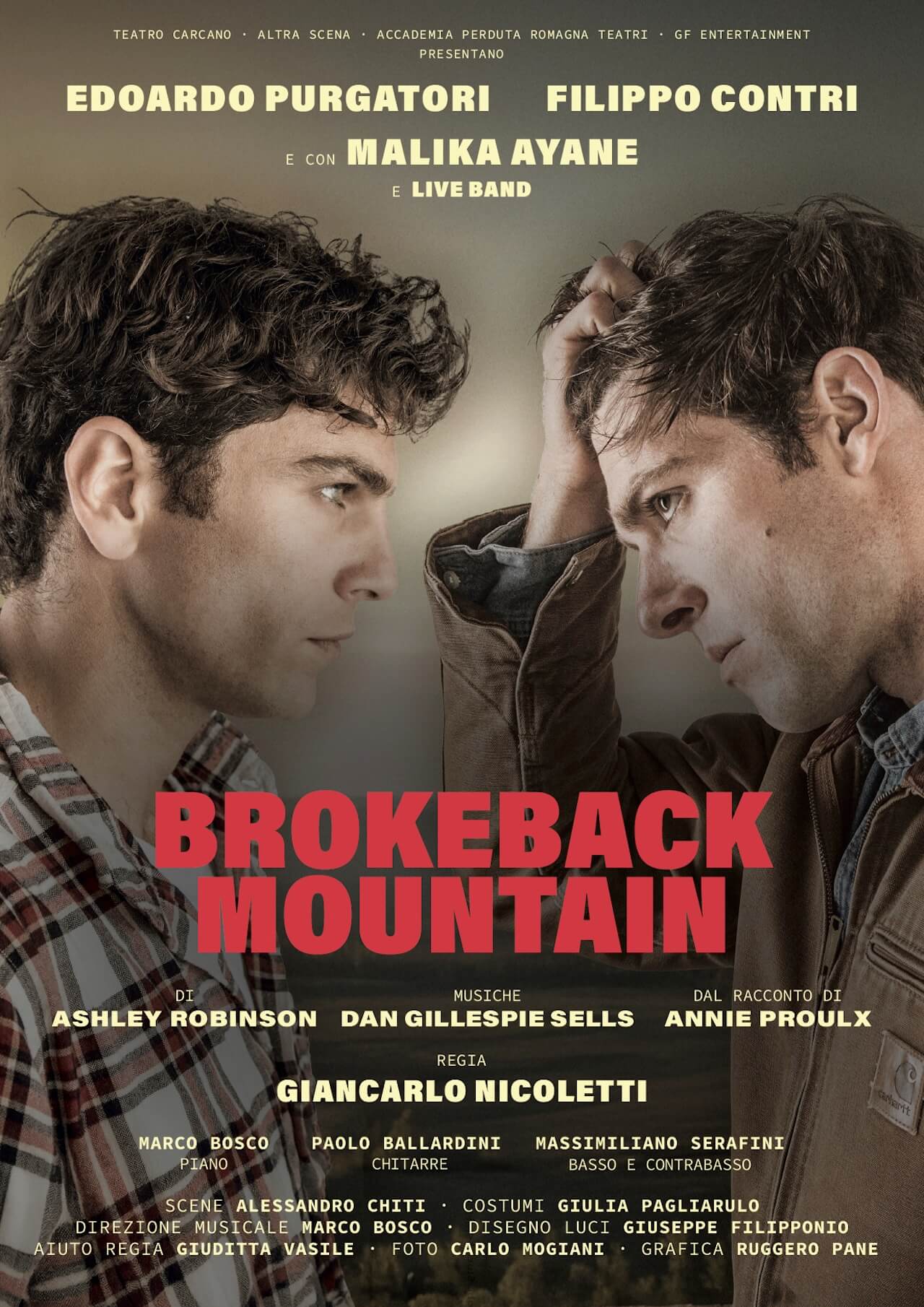 Brokeback Mountain arriva a teatro con Edoardo Purgatori, Filippo Contri e Malika Ayane protagonisti - 2025 BROKEBACK Foto 03 - Gay.it