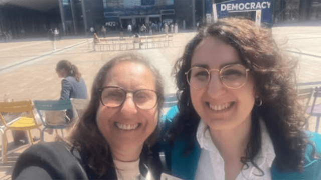 Alessia Crocini e Roberta Parigiani ascoltate a Bruxelles