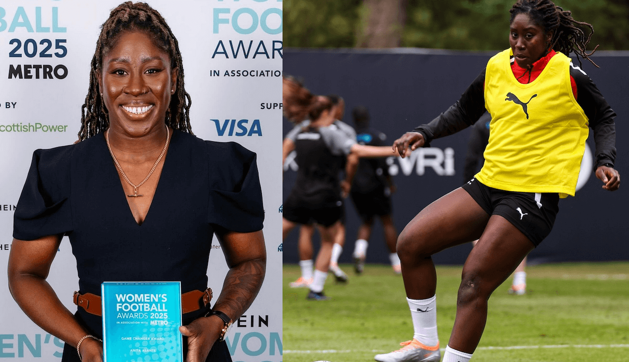 Anita Asante, leggenda del calcio inglese, al fianco delle calciatrici trans bandite dalle federazioni