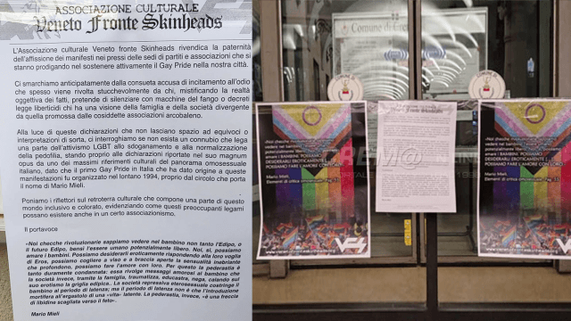 Crema Veneto Skinhead Pride Testo manifesto: foto di Crema Online