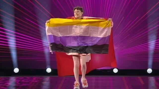 Eurovision 2025, Nemo condanna il divieto alle bandiere Progress Pride: "Non ha senso, è triste" - Eurovision 2024 Nemo - Gay.it