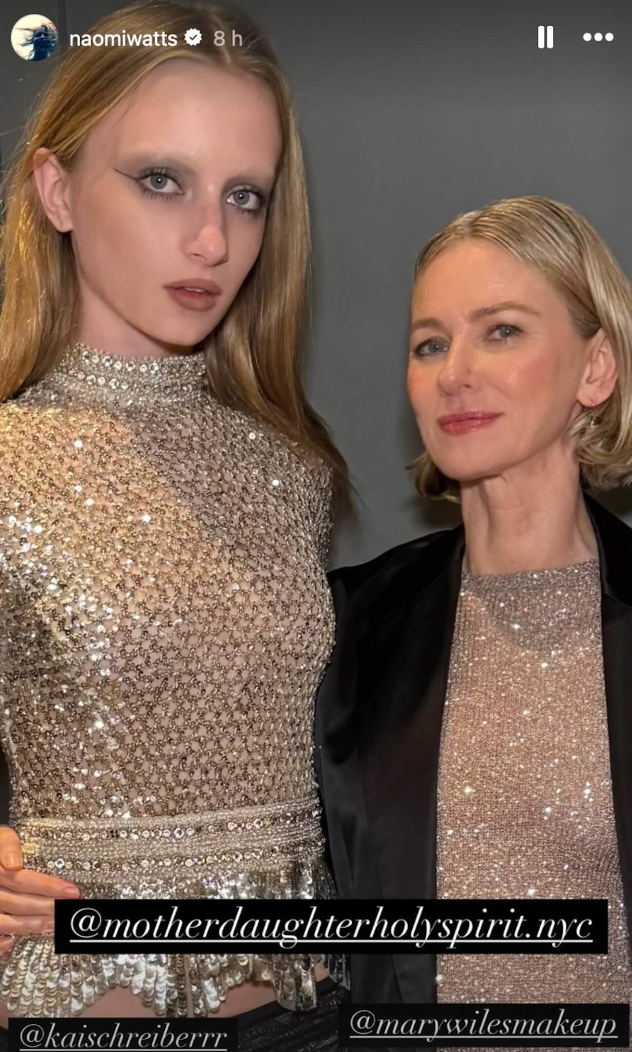 Naomi Watts ha promosso una raccolta fondi per la comunità trans con sua figlia Kai - Kai and Naomi - Gay.it