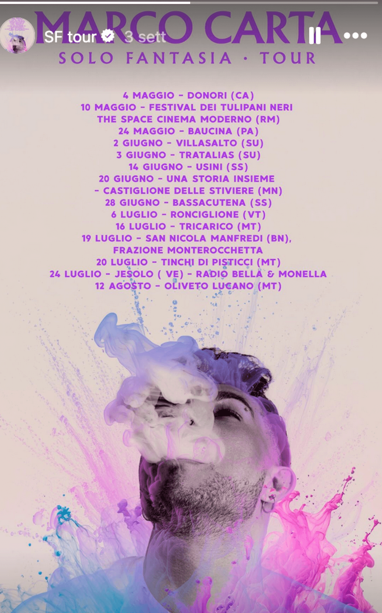 Marco Carta: "Non mi sentivo all'altezza, Luca mi ha aiutato a vedermi. Sogno Sanremo 2026" - Marco Carta Tour 2026 - Gay.it