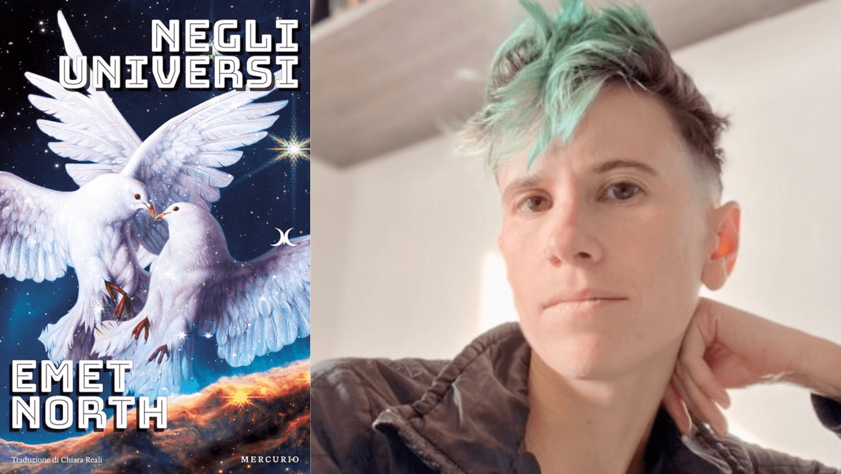 Essere queer tra gli universi: intervista a Emet North, autorə di “Negli universi”