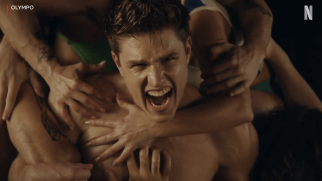 Olympo, il primo teaser è un trionfo di corpi, muscoli e sudore. Dai creatori di Elite una nuova serie queer - Olympo la serie Netflix - Gay.it