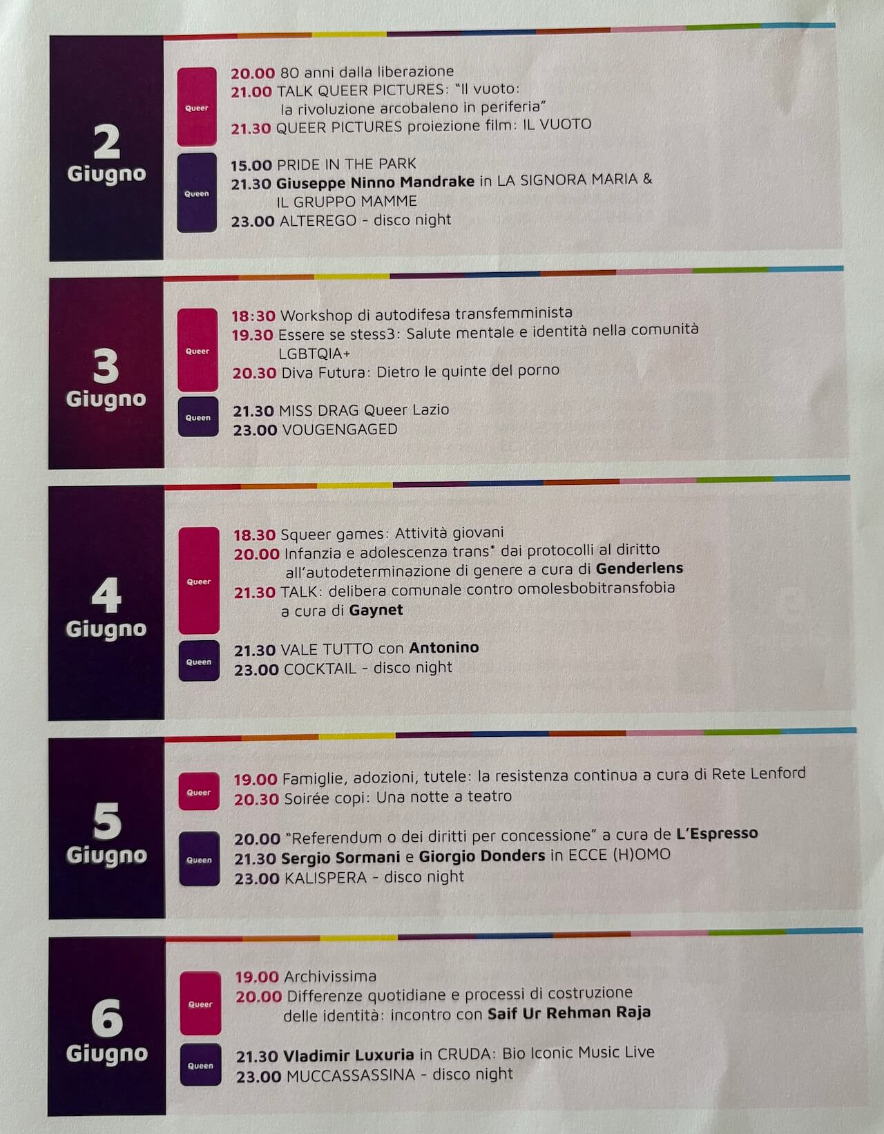 Roma Pride 2025: "Gualtieri ci sarà. Noi non ci pieghiamo, conformiamo nè arretriamo. Non ci cancellate" - Pride Croisette 2025 pagina 2 - Gay.it