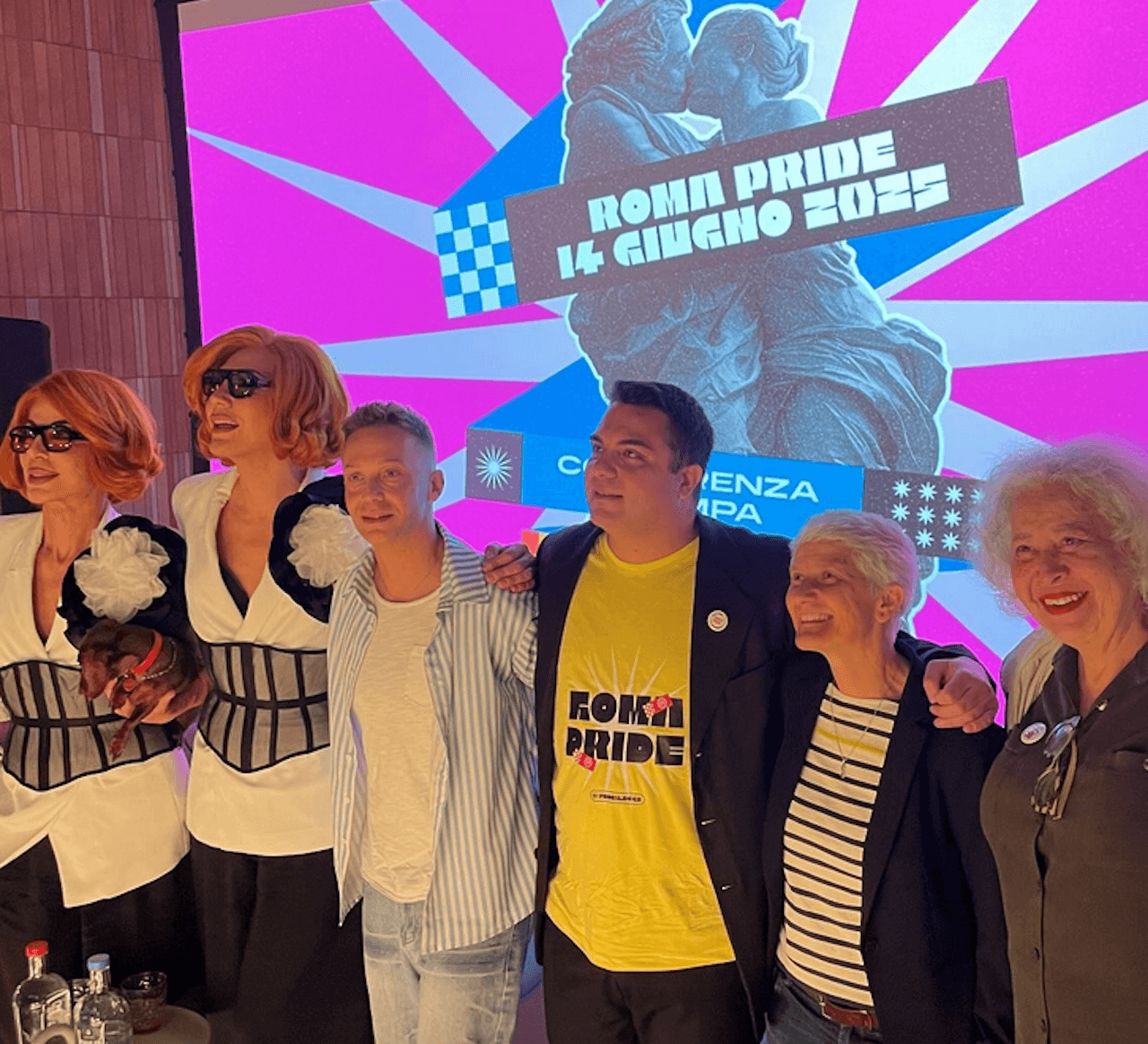 Roma Pride 2025: "Gualtieri ci sarà. Noi non ci pieghiamo, conformiamo nè arretriamo. Non ci cancellate" - Roma Pride 2025 conferenza stampa - Gay.it