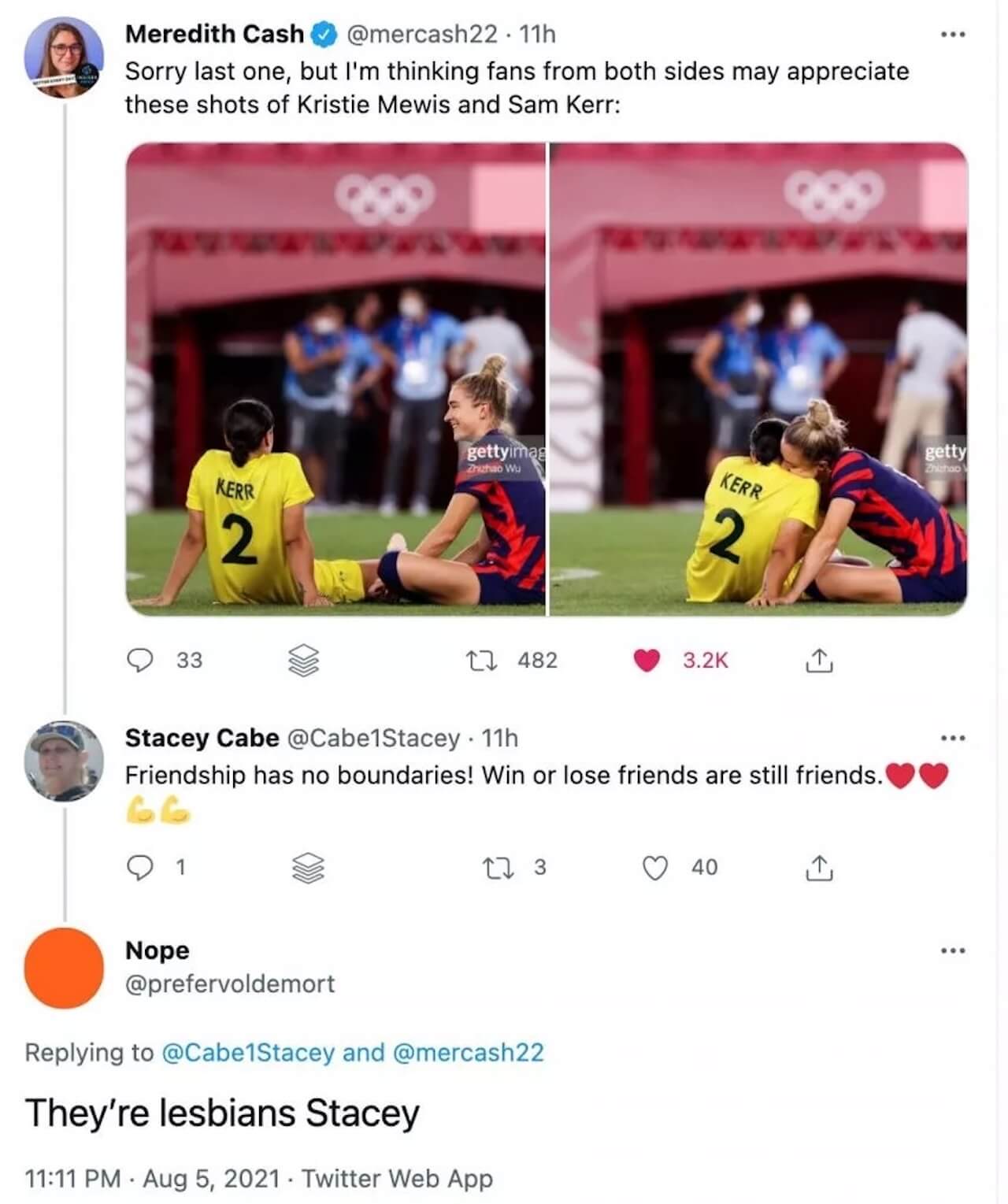 Sam Kerr e Kristie Mewis, le due calciatrici sono diventate mamme - Sam Kerr e Kristie Mewis lesbiche - Gay.it