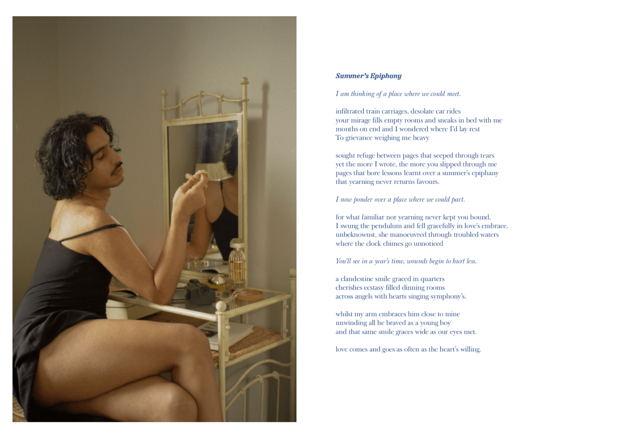 We're Just Learning How To Be Love di Hamza Ashraf